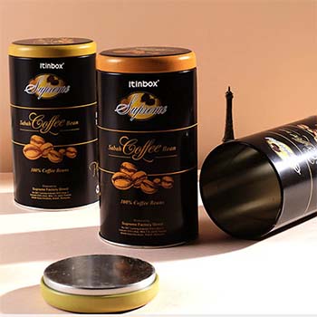 Coffee Tin Can Container