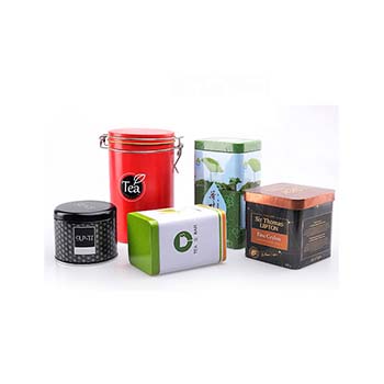 Tea metal box packaging