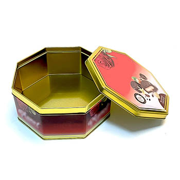 Chocolate tin box packaging