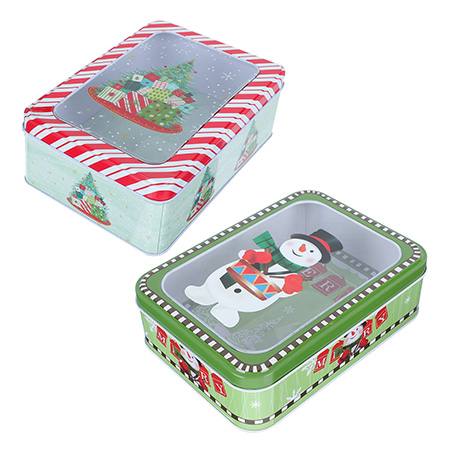 Custom design gift tin boxes