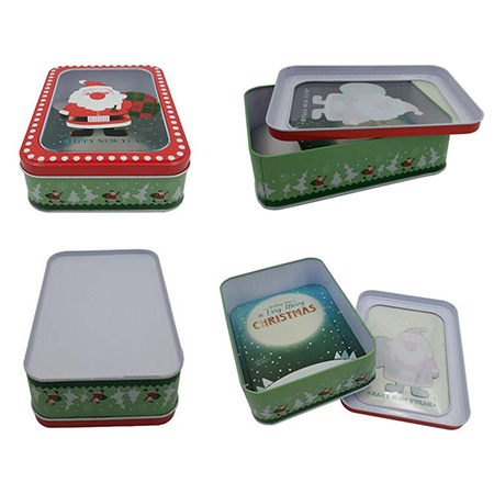 Personalized tin box packaging