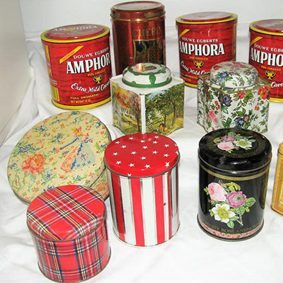 Vintage tin can manufacturer