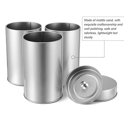 Tin can with double lid