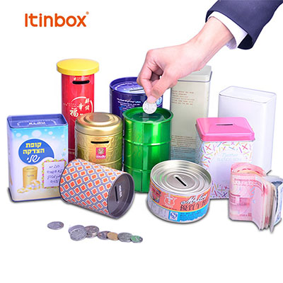 Custom money tin box wholesale