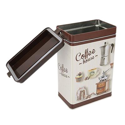 Coffee metal tin box manufacturer