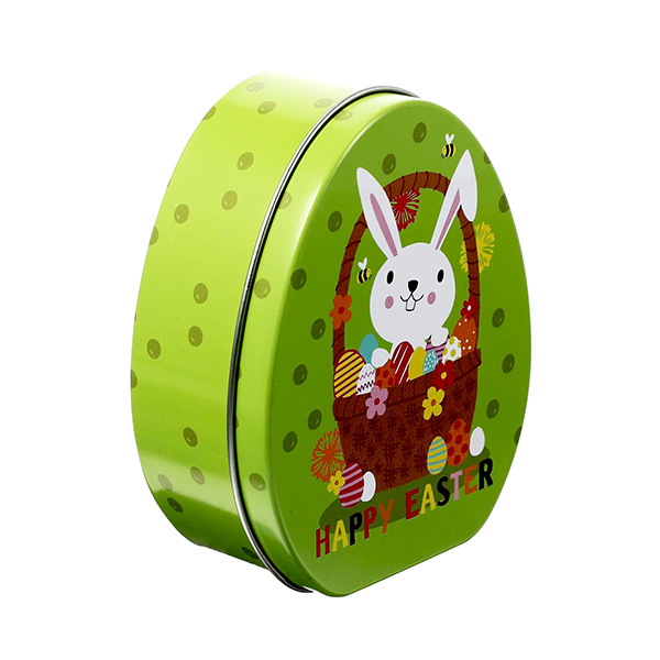 Easter cookie tin box manufacturer