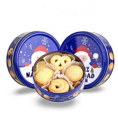 China metal tin cookie box