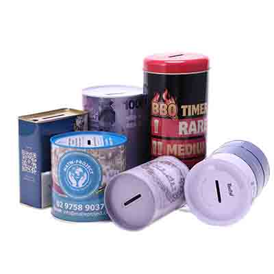 money box tin