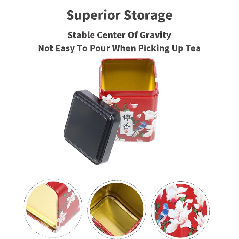 tea tin box wholesale