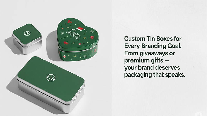 custom metal tin box
