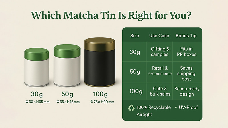 matcha tin
