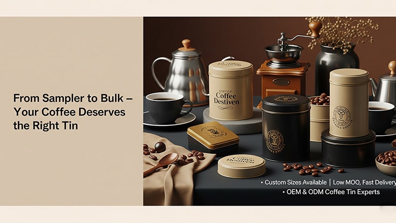 coffee tin can packaging
