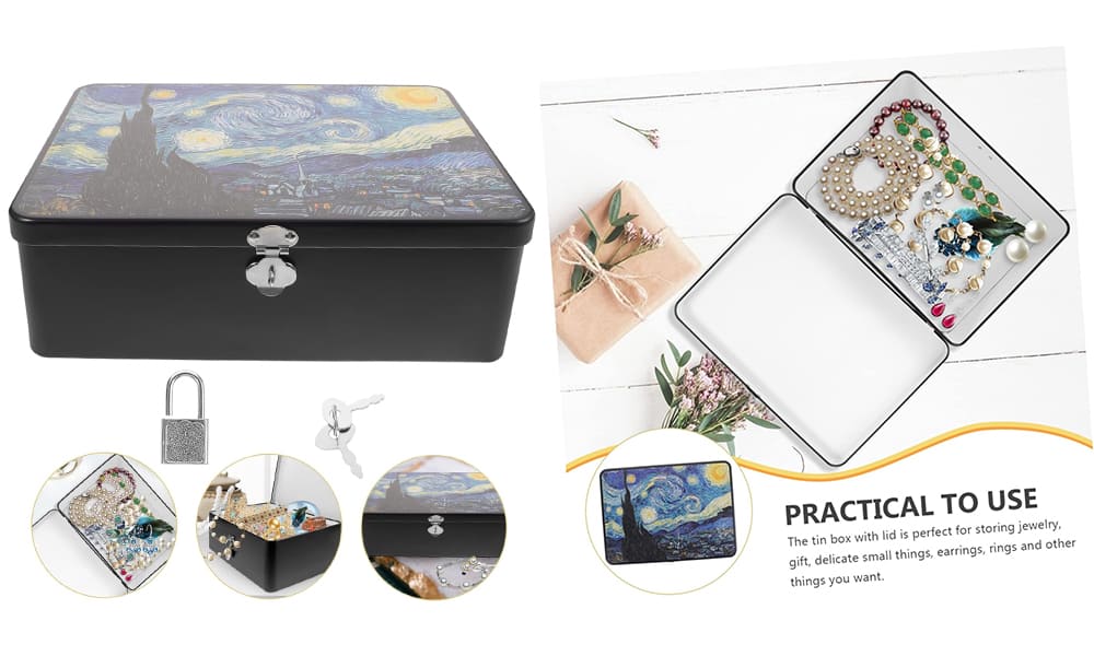 Metal Jewelry Box
