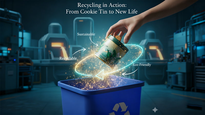 cookie tin cans wholesale