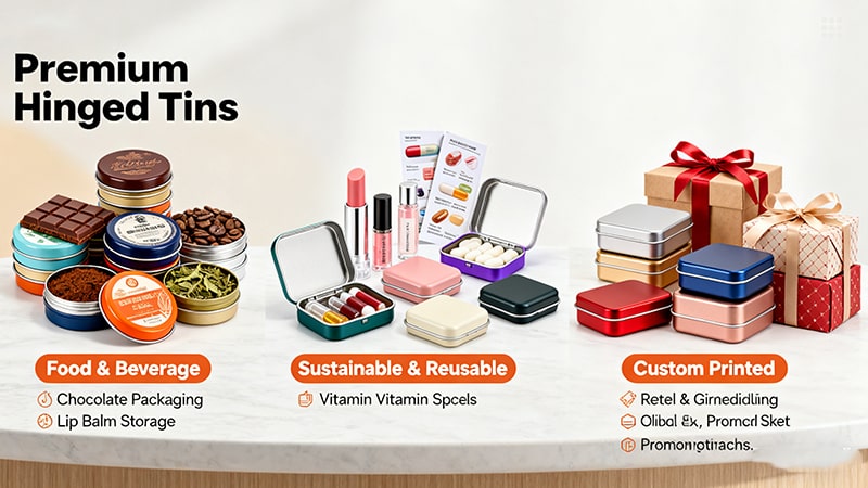 hinged tin box applications hinged tin box applications