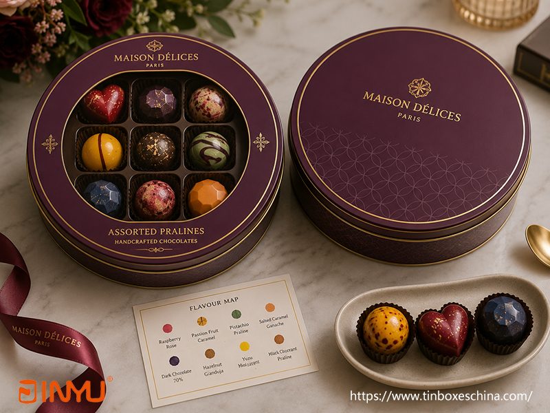 Window Confectionery Tin
