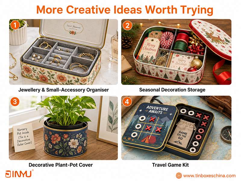 Reuse Cookie Tins Reuse Cookie Tins